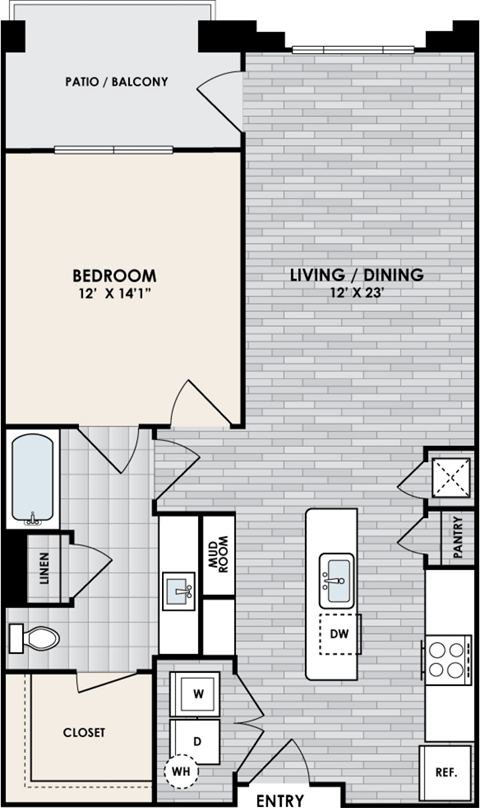 Eastshore A1I floor plan